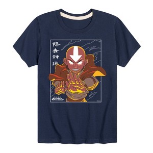 Boys' - Avatar: The Last Airbender - Avatar State Aang Short Sleeve Graphic T-Shirt - 1 of 4
