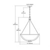 Thomas Lighting Casual Mission 3 - Light Chandelier in  Brushed Nickel - 2 of 2