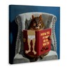 Stupell Industries Squirrel Reading Sassy Book, 24" x 24" - 3 of 4