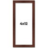 PosterPalooza | Panoramic Classic Modern Brown Frame - UV Acrylic, Foam Board Backing, Hanging Hardware - 2 of 4