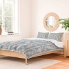 Deny Designs 3pc Full/Queen Schatzi Brown Celine Emma leaf vine Duvet and Sham Set - 2 of 4