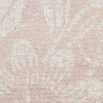 Bloomfield Easy-Care Blue Floral Synthetic 6' x 9' Area Rug