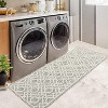 Outdoor Runner Rug, Waterproof Geometric Patio Carpet, Easy-Clean Lightweight Non-Slip Mat for Kitchen Backyard RV - 2 of 4