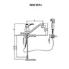 ALFI Metrohaus Single Lever Faucet with Matching Side Spray - 2 of 2