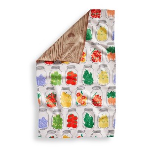 tag Super Absorbent Kitchen Towel Produce Jars Dishtowels Multi 80