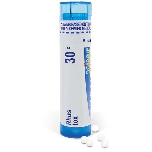 Rhus Tox 30C by Boiron Homeopathic Single Medicine For Pain  -  80 Pellet - 1 of 2