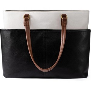 Laptop Tote Bag for Women, 15.6 inch Laptop Work Bags Large Computer Bag for Office - 1 of 4