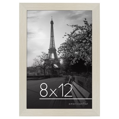 Light Wood 8x12 Picture Frame with Shatter-Resistant Glass