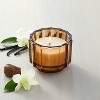 Harvest Spice Fluted Amber Glass Candle - Hearth & Hand™ with Magnolia - image 2 of 4