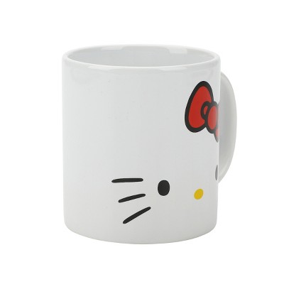 Hello Kitty White Ceramic 16 Oz. Mug