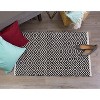 Design Imports Geometric - Black Diamonds - 2 X 3 Ft - 3 of 4