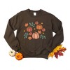 Simply Sage Market Women's Graphic Sweatshirt Pastel Pumpkins - 3 of 4