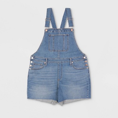 target universal thread denim jumpsuit