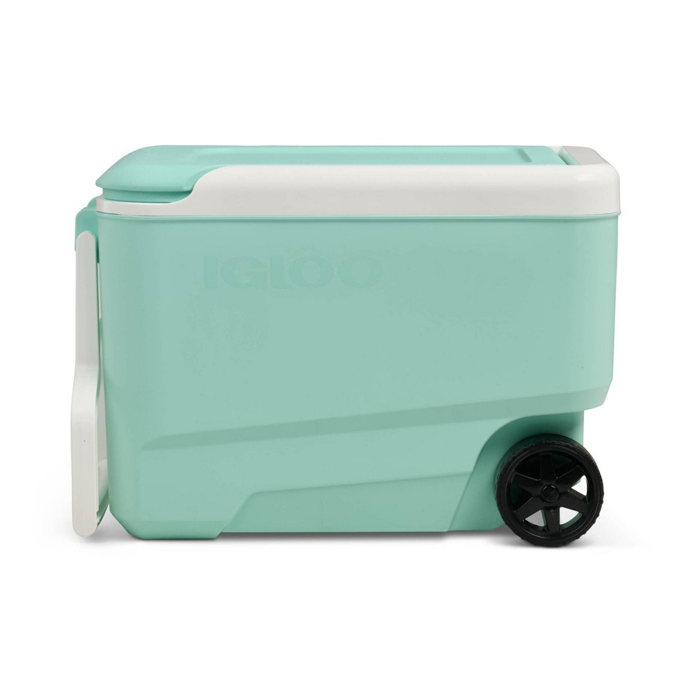 Igloo Wheelie 53 Cans/38qt Rolling Cooler - Seafoam