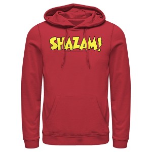 Men's Justice League Shazam Logo Pull Over Hoodie - 1 of 3