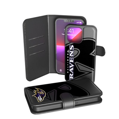 Keyscaper Baltimore Ravens Monocolor Tilt Wallet Phone Case : Target