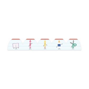 Callie Danielle Scalloped Bulletin Border School Ready Buddies Blue - 1 of 1