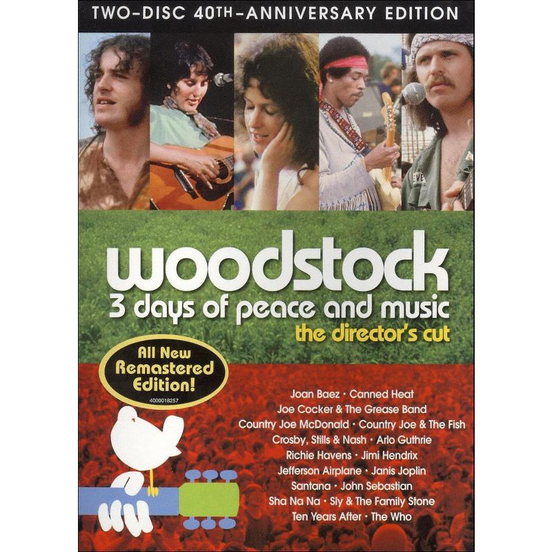 Woodstock (Director&#39;s Cut) (40th Anniversary) (Special Edition) (DVD), 1 of 2