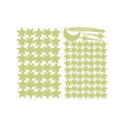 Luminous Home Decoration Combination Wall Sticker, Specification: 103PCS Stars + Meteor