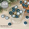 Big Dot of Happiness Twinkle Twinkle Little Star - Baby Shower or Birthday Party Small Round Candy Stickers - Party Favor Labels - 324 Count - 2 of 4