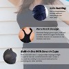 Calypsa Women's Plus Size Maya Tankini Swim Top With Built-in Bra - 3 of 3