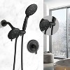 ONWITH Classic High Pressure Single Handle 6-Spray Patterns Rain shower Head with Handheld Shower - 2 of 4