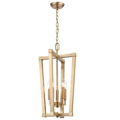 Millennium Lighting 5 - Light Pendant in  Modern Gold