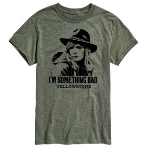 Men's - Yellowstone - I'm Something Bad Short Sleeve Graphic T-Shirt - 1 of 4