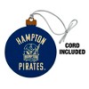 Hampton University Pirates Wood Christmas Tree Holiday Ornament - 2 of 4