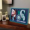 MLB Seattle Mariners 4"x6" 3D Logo Series Picture Frame - 2 of 4