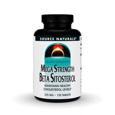 Mega Strength Beta Sitosterol by Source Naturals, Inc.  -  120 Tablet