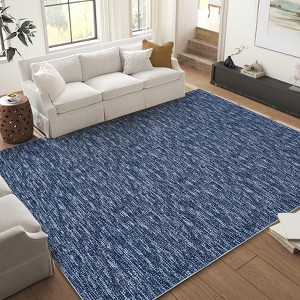 Washable Area Rug, Ultra-Thin Soft Modern Non-Slip Carpet, Foldable Rug for Living Room, Bedroom, Dining Room, Office, Playroom - 1 of 4