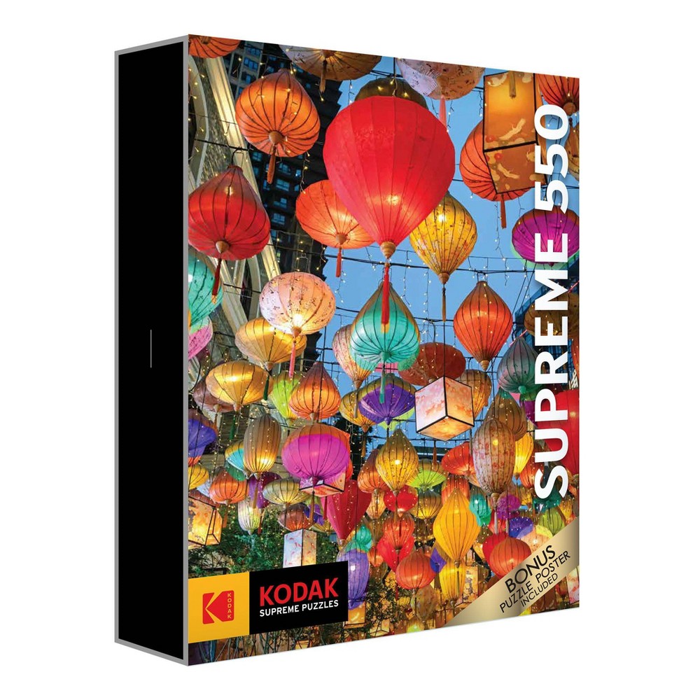 Cra-Z-Art KODAK Supreme 550 pc Jigsaw Puzzle - Colorful Lanterns