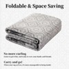 Rugs Washable Area Rug for Living Room Bordered Modern Geometric Indoor Area Rug Non Slip Low Pile Throw Carpet - 4 of 4