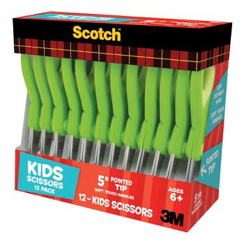 Scotch Precision Student Scissors 1447S-MIX 94232 - Strobels Supply