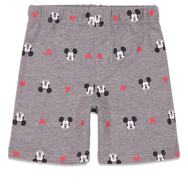 Disney Mickey Mouse T-Shirt and Shorts Outfit Set Infant to Big Kid, 3 of 8