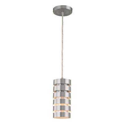  Lite Source Incandescent Bu Ceiling Light - Silver 