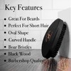 Pete & Pedro Oval Military Men's Hair & Beard Brush - 3 of 4