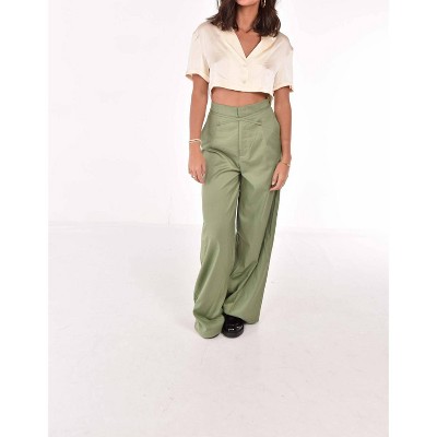 Women's Tie Pants - beige botany
