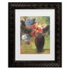 Trademark Fine Art Sheila Golden The Black Vase Matted Framed Art - 2 of 4