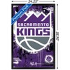 Trends International NBA Sacramento Kings - Maximalist Logo 23 Framed Wall Poster Prints - 3 of 4