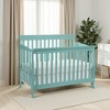 FURNIinspire Cribs 4 In 1 Convertible Crib Baby Bed Toddler Bed, Baby Bassinet, Baby Products, Baby Furniture For Bedroom, Green, 53.5"*33"*43.5" - 4 of 4