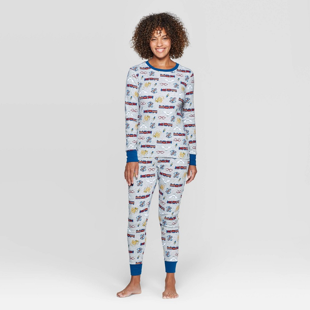Women's Harry Potter Family Pajama Set - Gray L, Women's, Size: Large was $24.99 now $17.49 (30.0% off)