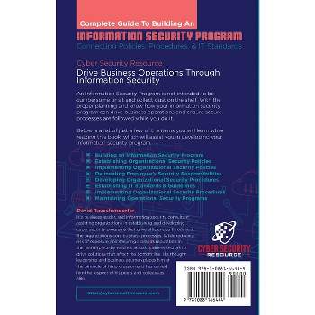 Complete Guide to Building an Information Security Program - by  David Rauschendorfer (Paperback)