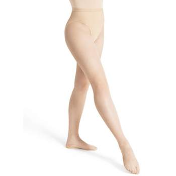 Capezio Women's Ultra Soft Low-Rise Transition Tights Ballet Pink,  Small/Medium at  Women's Clothing store