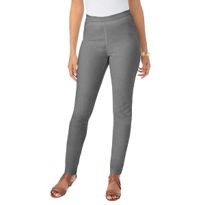 Jessica London Women's Plus Size Stretch Denim Skinny Jegging - 1 of 4