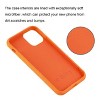 Reiko Apple iPhone 11 Pro Max Wheat Bran Material Silicone Phone Case in Orange - 3 of 4