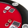 VisioGear Folding Poker Table Top for 10 Players, Tri-Fold Texas Holdem Blackjack Game Tabletop, Red, 84"*42"*1" - 4 of 4