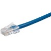 Monoprice Cat5e Ethernet Patch Cable - 3 Feet - Blue | Network Internet Cord - RJ45, Stranded, 350Mhz, UTP, Pure Bare Copper Wire, 24AWG - Zeroboot - 3 of 4