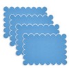 Saro Lifestyle Scalloped Hem Placemat (Set of 4) - 3 of 4